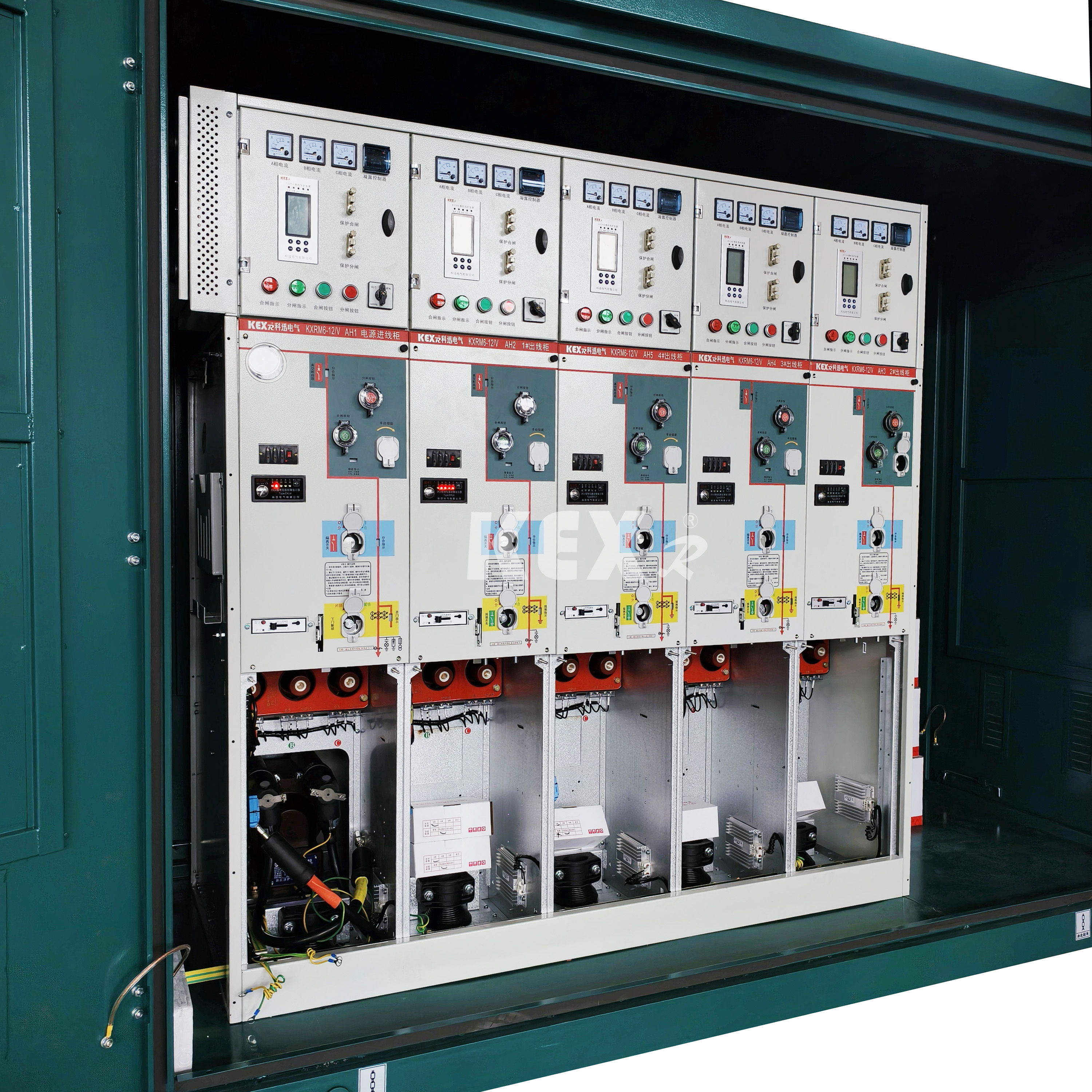 Types d'armoires réseau en anneau